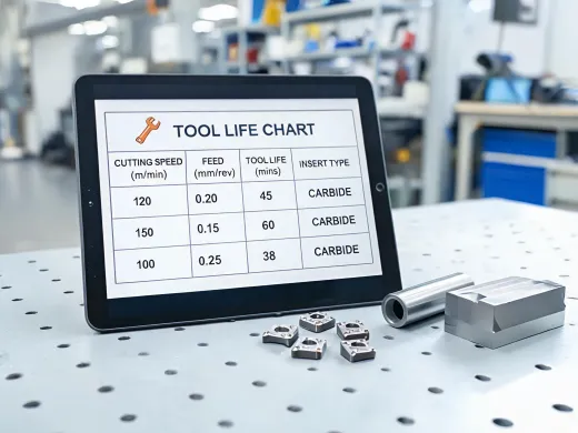 Tool life chart review